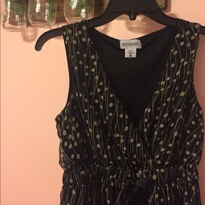 🎉 Host Pick! 🎉 Black & Tan Maternity Dress